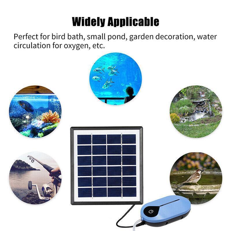 Auto Day/Night Solar Powered Oxygenator