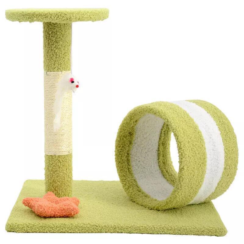 Cactus Cat Tree Scratching Post Tower 32*20*40cm Cat Tree