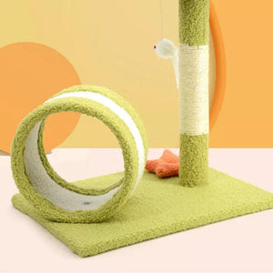 Cactus Cat Tree Scratching Post Tower 32*20*40cm Cat Tree