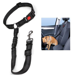 Pet Car Seat Belt Elastic 4 Colours