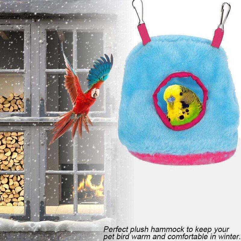 Cozy Parrot House Hammock Hut for Birds