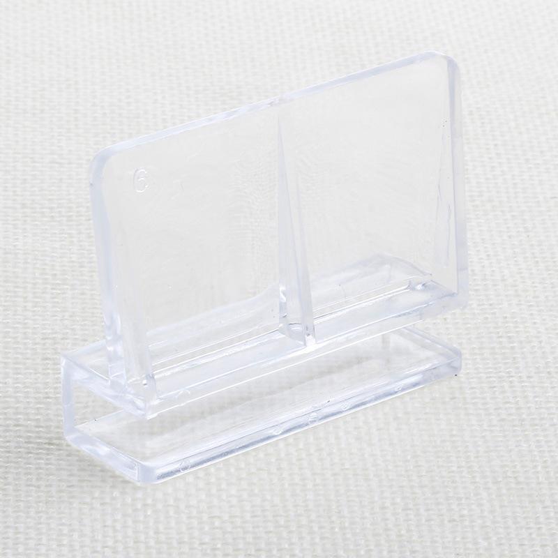 4pcs Aquarium Glass Cover Support Clips 6/8/10/12mm