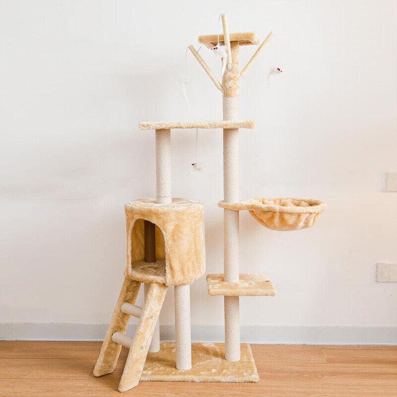 Multi-Level Cat Tower 4 Colours