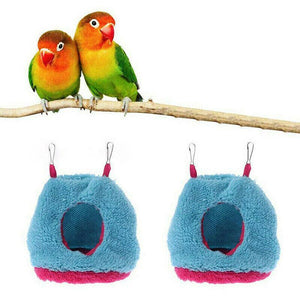 Cozy Parrot House Hammock Hut for Birds