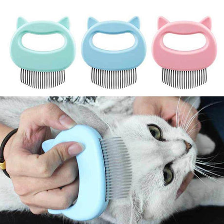 Flea Comb and Massager for Pet Grooming