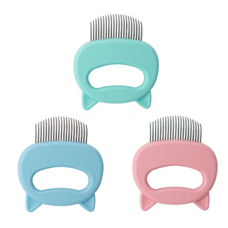 Flea Comb and Massager for Pet Grooming