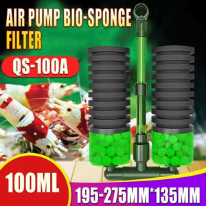 Biochemical sponge foam filter for aquariums