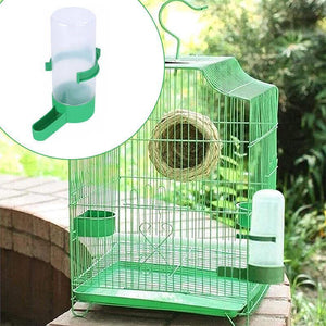 4-Piece Set Bird Water Feeder and Food Feeder for Bird Cages