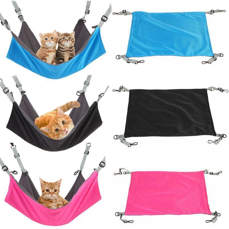 Waterproof Hanging Cat Hammock for Cages or Chairs