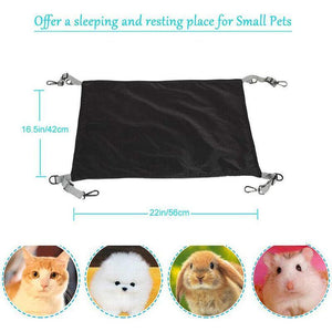 Waterproof Hanging Cat Hammock for Cages or Chairs