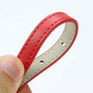 Leather Pet Collar 1*30cm Designer Pet Collars For Cats and Dogs 9 Colours