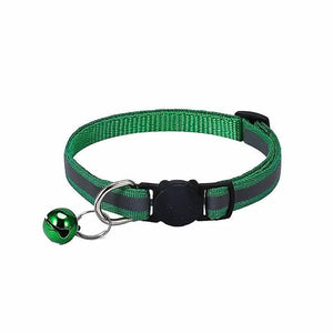 Pet Collar With Reflective Stripe Light Up Collars 12 Colours