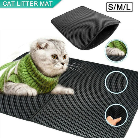 Waterproof Cat Litter Mat for Clean Floors