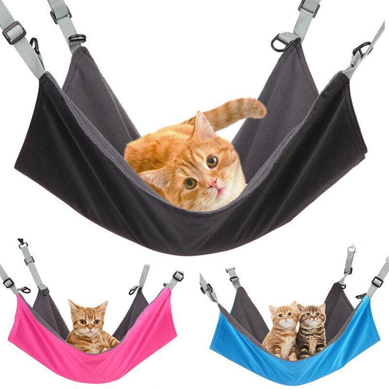 Waterproof Hanging Cat Hammock for Cages or Chairs