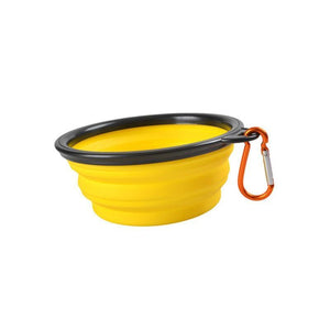 Portable Foldable Pet Bowl 9 Colours 350ml