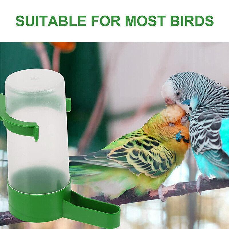 4-Piece Set Bird Water Feeder and Food Feeder for Bird Cages