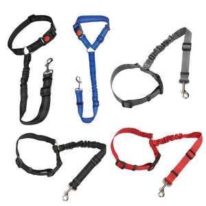 Pet Car Seat Belt Elastic 4 Colours