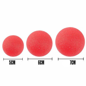 2x Dog Training Toy Rubber Ball 3 Size