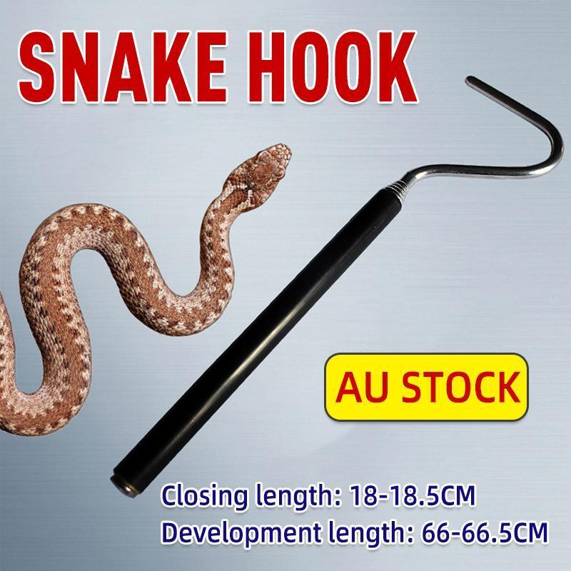 Adjustable Telescopic Snake Hook | Stainless Steel | Petfection Corner