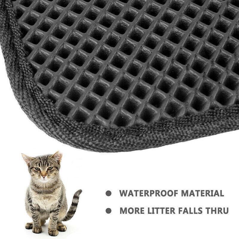 Waterproof Cat Litter Mat for Clean Floors