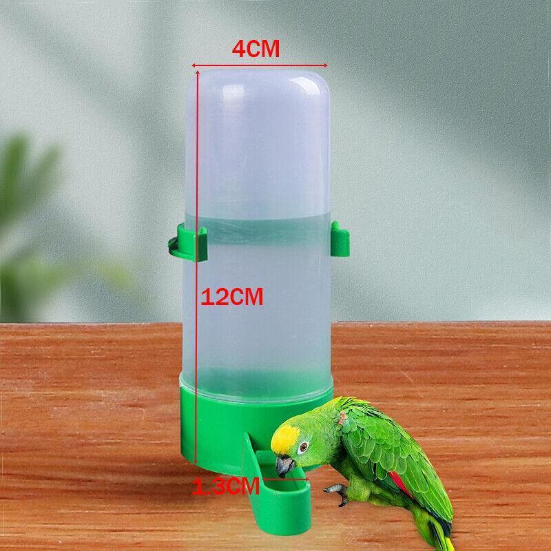 4-Piece Set Bird Water Feeder and Food Feeder for Bird Cages