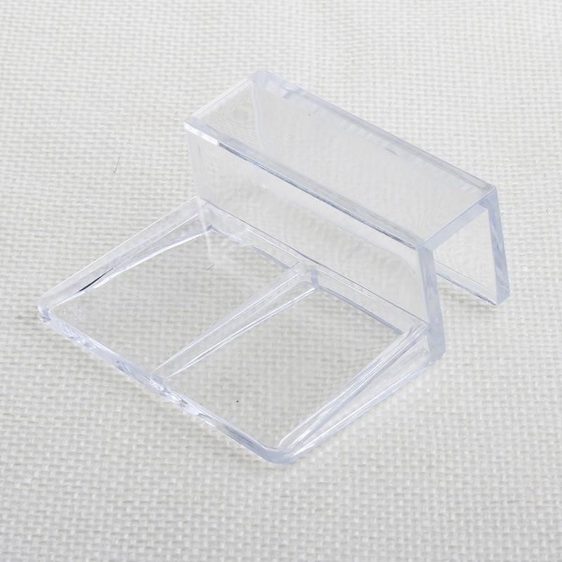 4pcs Aquarium Glass Cover Support Clips 6/8/10/12mm