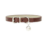 Stylish Designer Dog Collars Premium Leather & Adjustable Fit 9 Colours