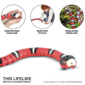 Rubber Snakes Cat Toy