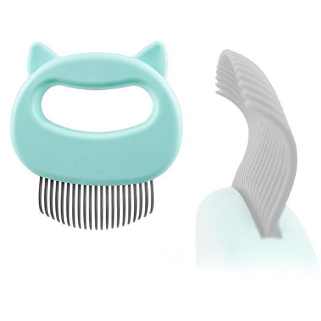 Flea Comb and Massager for Pet Grooming