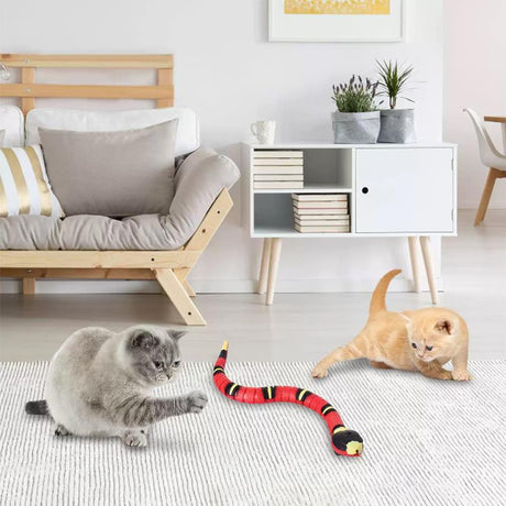 Rubber Snakes Cat Toy