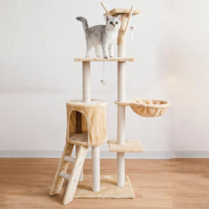 Multi-Level Cat Tower 4 Colours