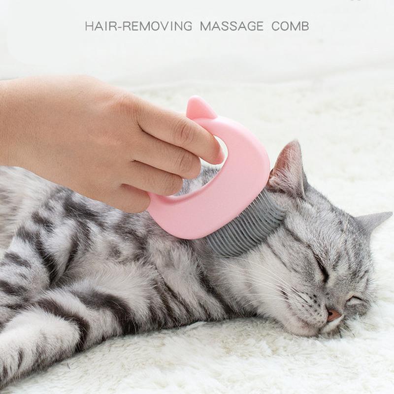 Flea Comb and Massager for Pet Grooming