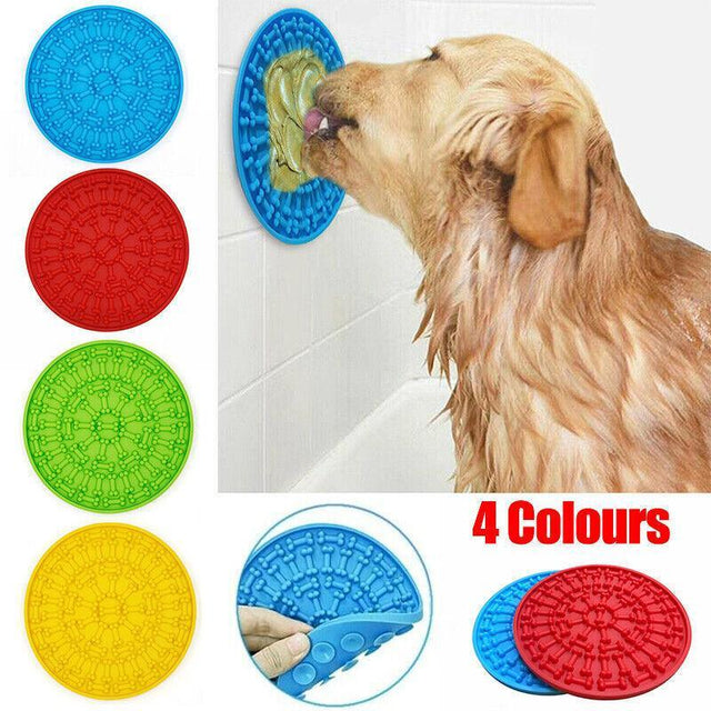 Dog Lick Mat for Grooming – Silicone Mat to Keep Pets Calm