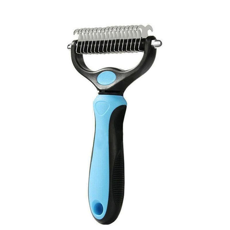 Versatile Deshedding Brush for Dogs & Cat Comb with Massage Gloves