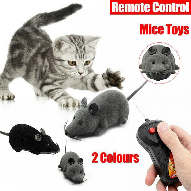 Interactive Cat Toy with Motorized Mouse for Cats