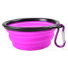 Portable Foldable Pet Bowl 9 Colours 350ml