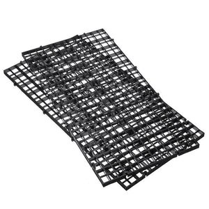 8Pcs Durable Fish Grid Dividers 30*15*0.6cm Black & White