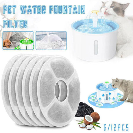 Replacement Carbon Filters for pet water fountains