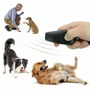 Effective Dog Whistle to Stop Barking with training clicker