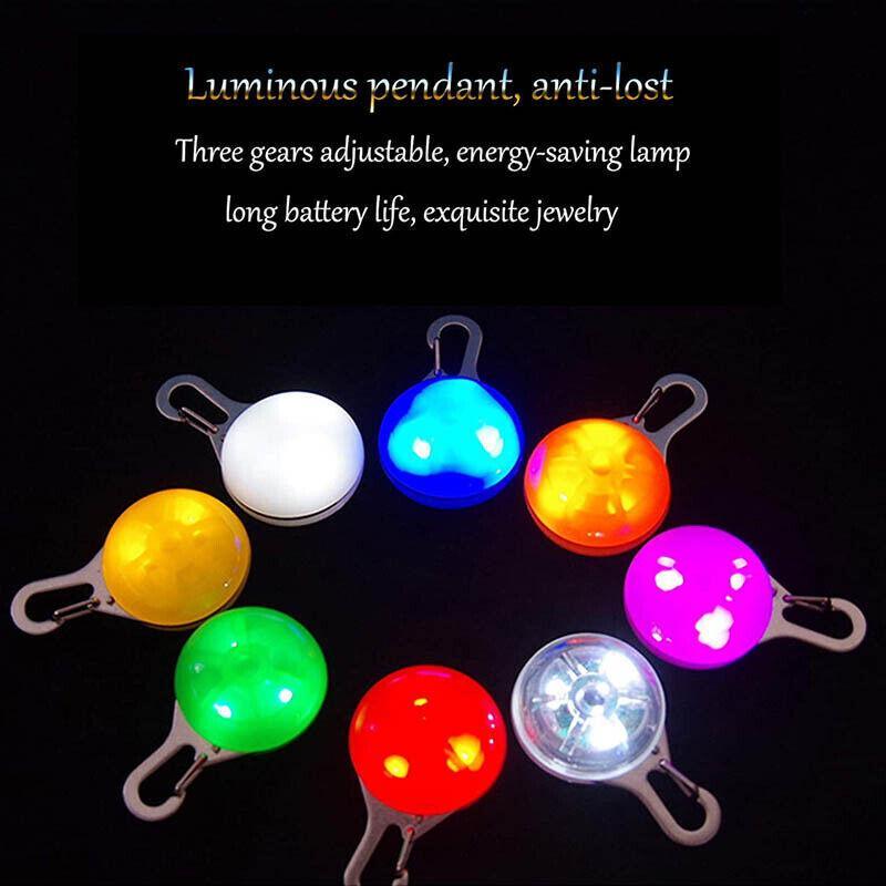 LED Pet Collar Pendant Leash Light LED & Light Up Dog Collars