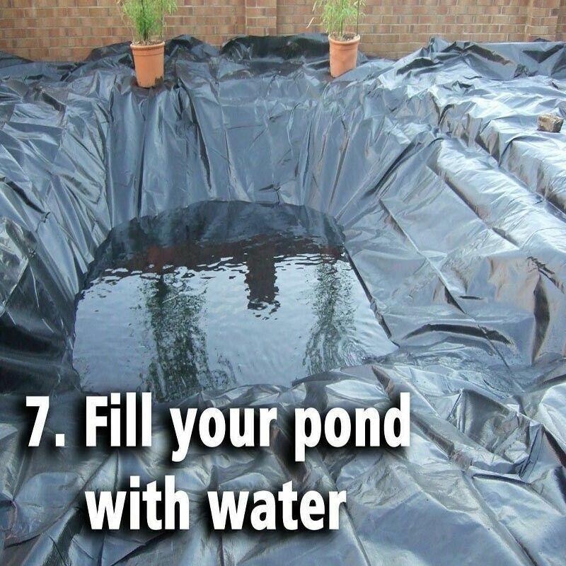 Fish Pond Liner PVC 2.5x3M