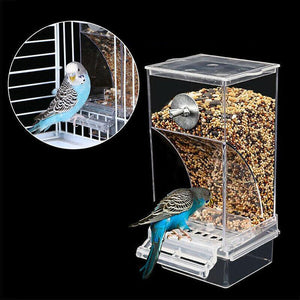 No-Mess Auto Cage Bird Feeder