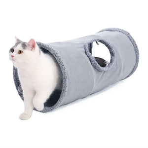 Interactive and Fun Cat Tunnel with Built-In Toy