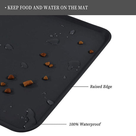 Silicone Pet Feeding Mat for clean and organized feeding area