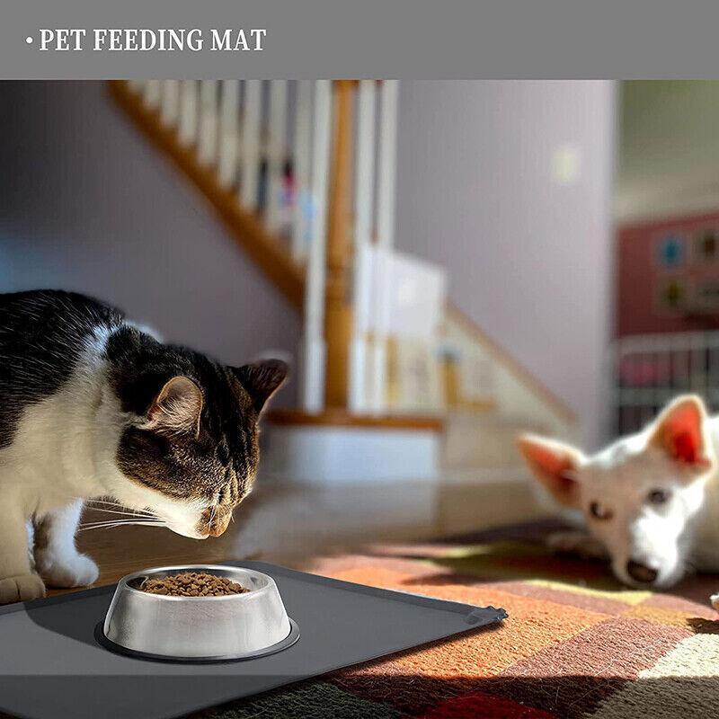 Silicone Pet Feeding Mat for clean and organized feeding area