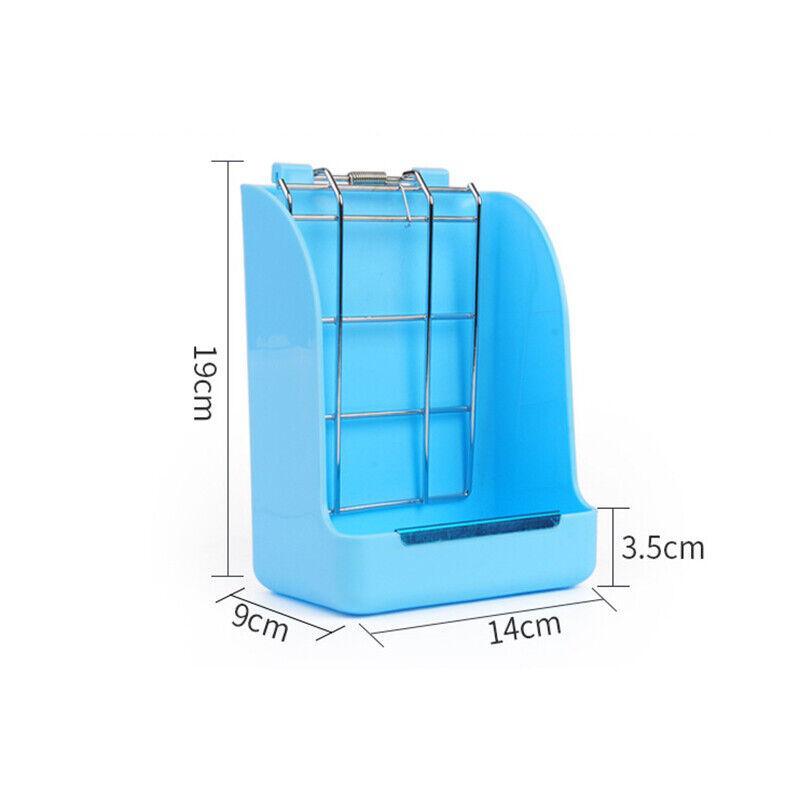 Corner plastic rabbit hay feeder for small animals