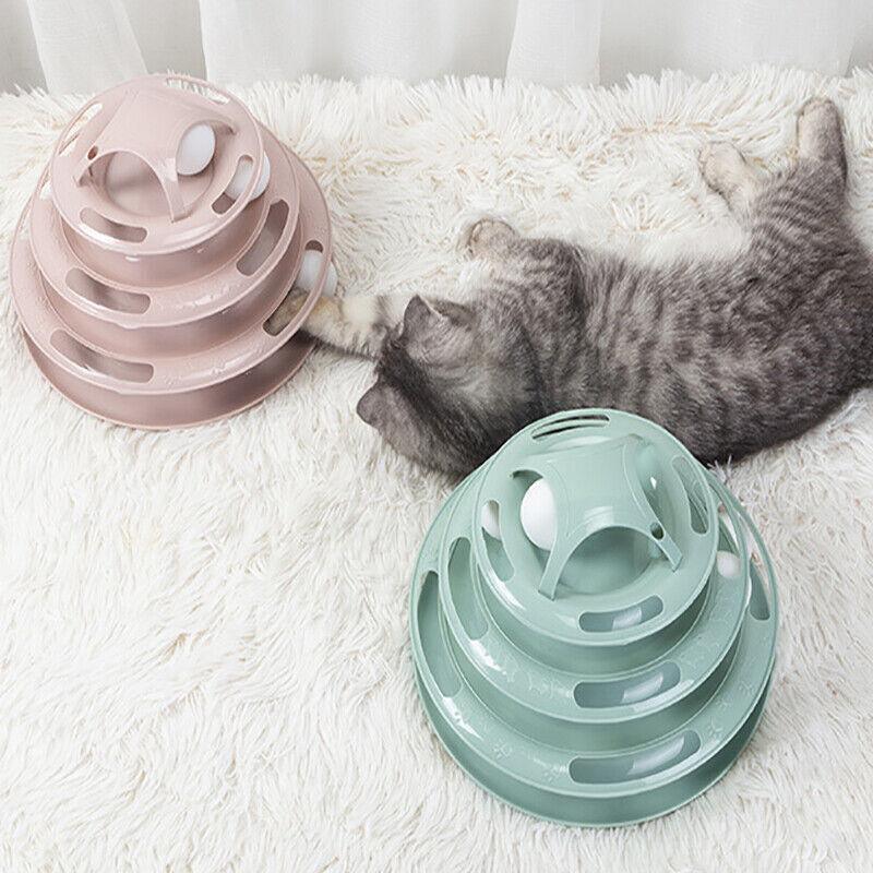 Multi-Level Interactive Cat Toys for engaging play