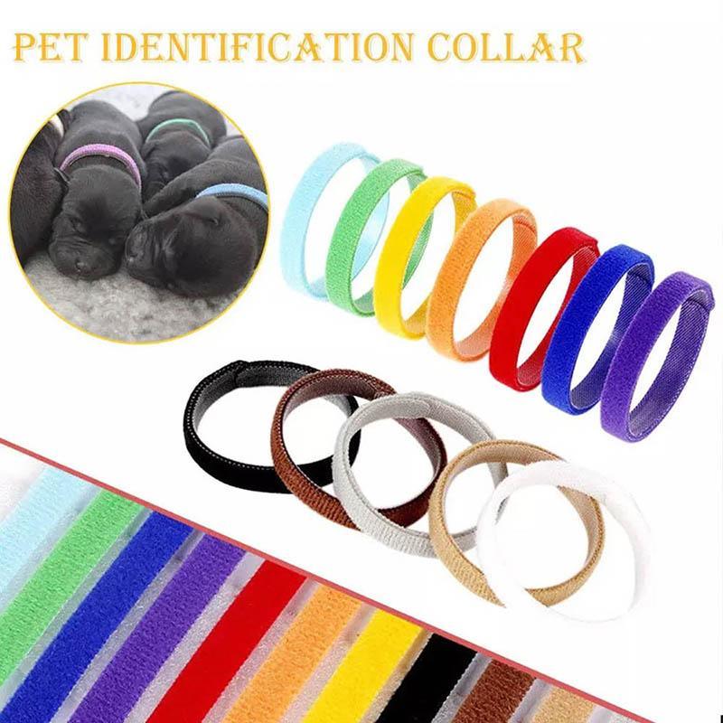 Whelping ID Collar Bands for Puppies and Kittens