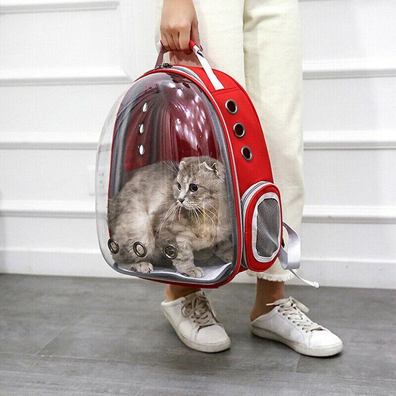 Space Capsule Cat Bubble Backpack Durable Pet Carrier