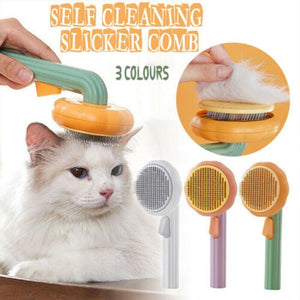 Dog Cat Comb Pumpkin Type 3 Colours